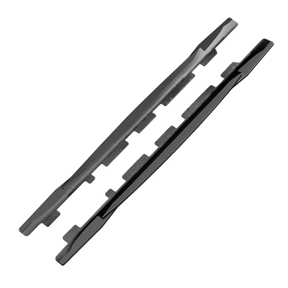 Seitenschweller Hochglanz Schwarz passend für Audi A5 S-Line / S5 Sportback F5 Facelift 2019-2024