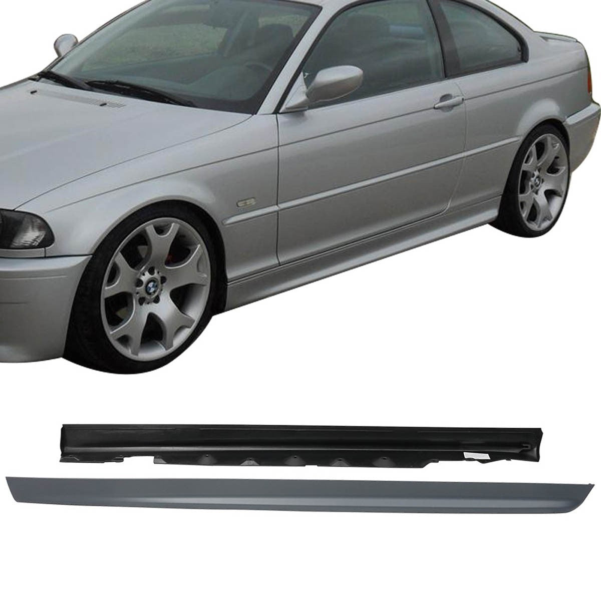 Seitenschweller Set passend für BMW 3er E46 Coupé Cabrio 1999-2006