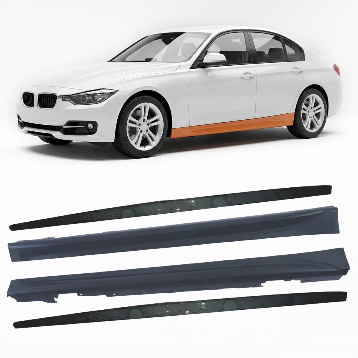 Seitenschweller Set passend für BMW 3er F30 Limousine F31 Touring 2011-2018