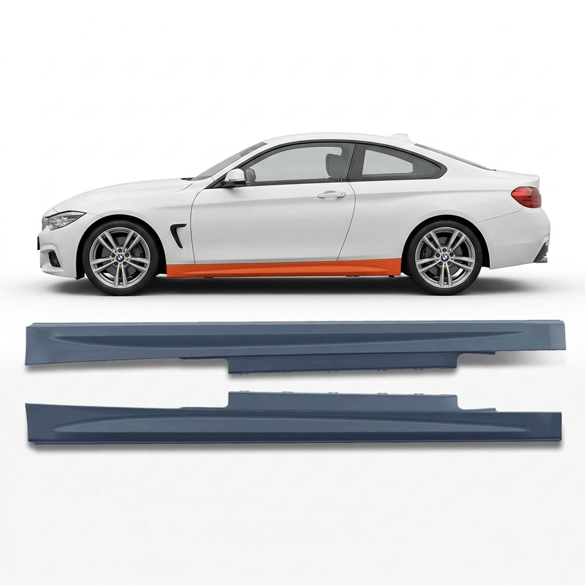 Seitenschweller Set passend für BMW 4er F32 F33 2013-2021
