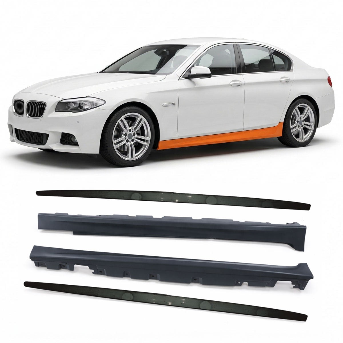 Sport Seitenschweller Set passend für BMW 5er F10/F11 2009-2016