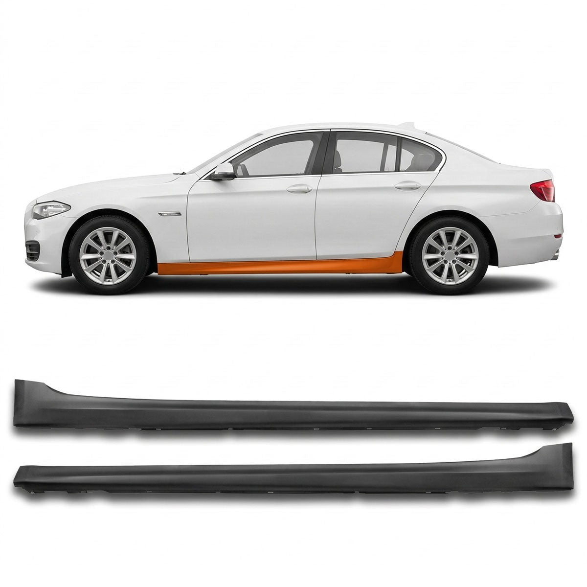 Seitenschweller Set passend für BMW 5er G30 G31 2016-2023