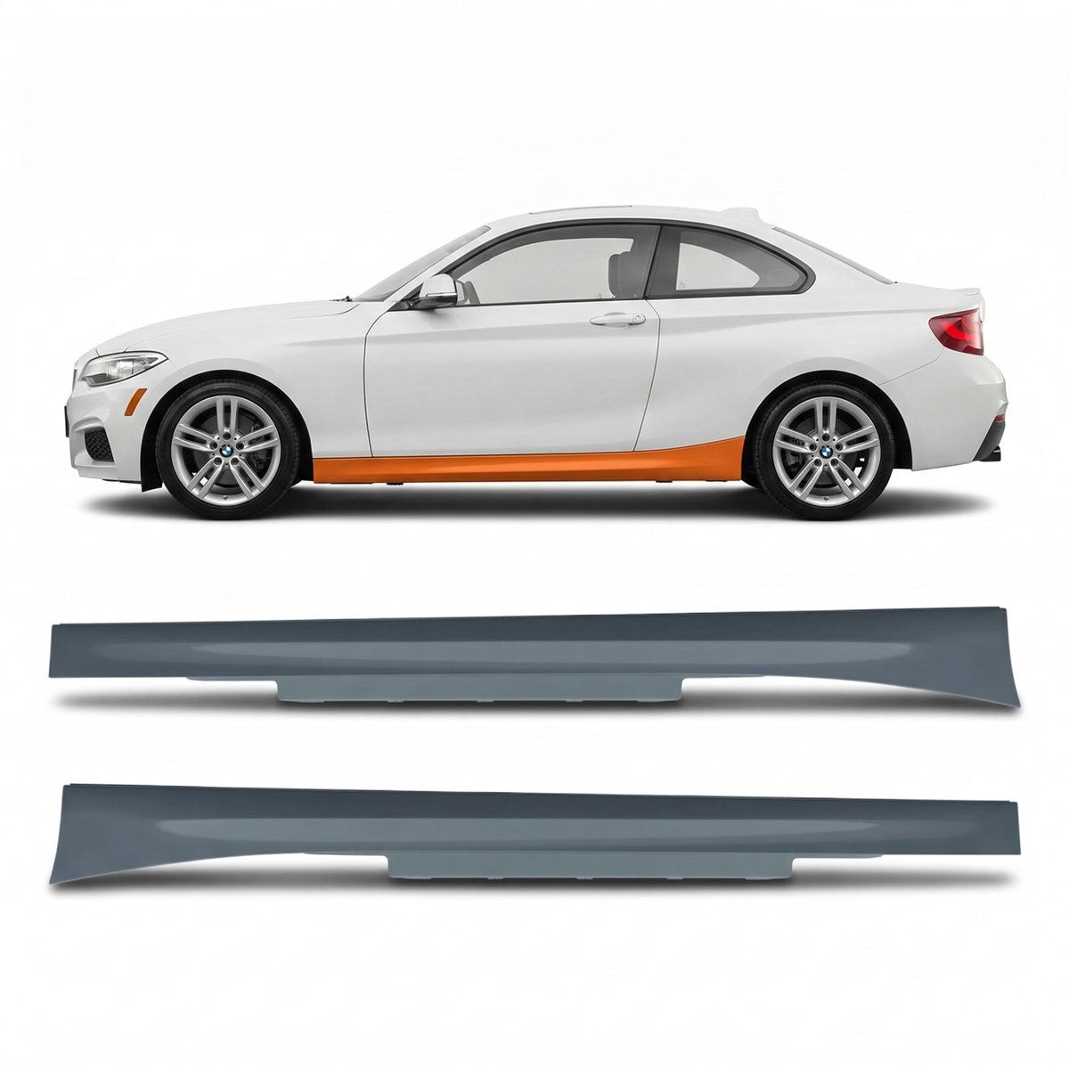 Seitenschweller-Set passend für BMW 1er F21 2er F22 F23 2011-2021