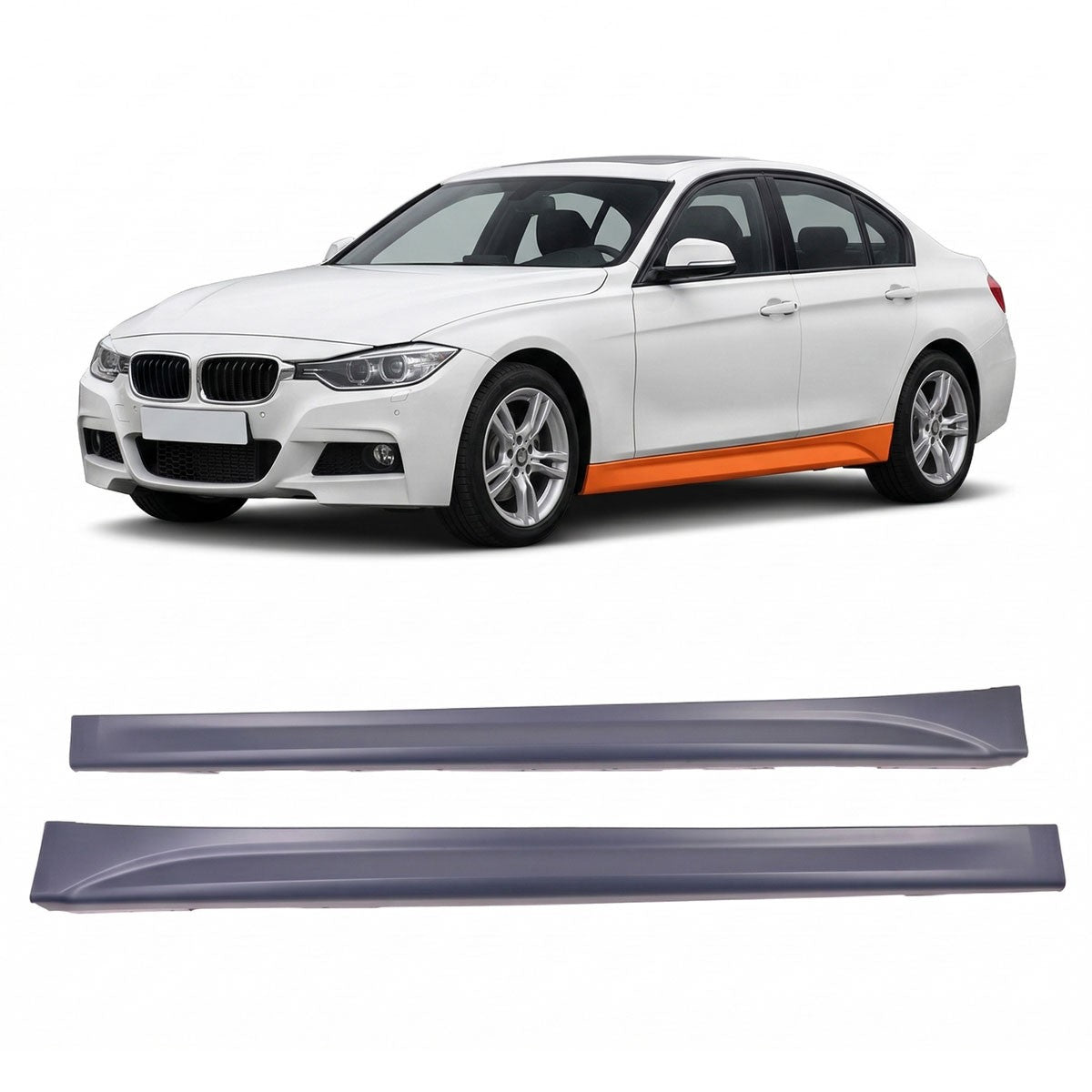 Seitenschweller Set passend für BMW 3er F30 F31 2011-2018