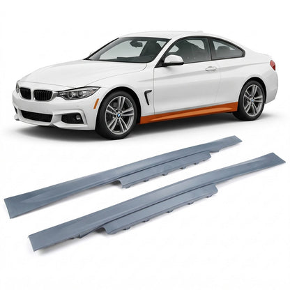 Seitenschweller Set passend für BMW 4er F32 F33 Coupé Cabrio 2013-2020