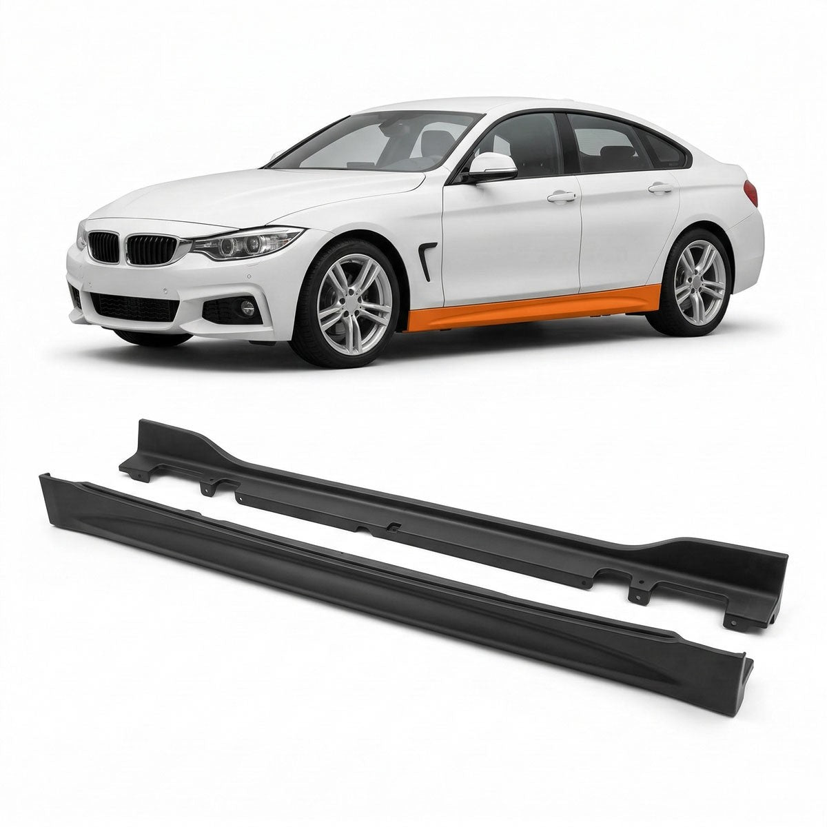 Seitenschweller Set passend für BMW 4er F36 Gran Coupé 2014-2020