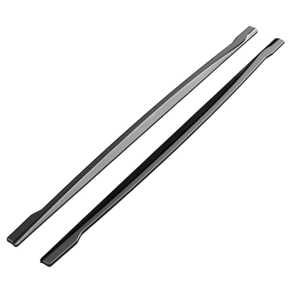 Seitenschweller passend für BMW 1er F20/F21 2011-2019 Version 2 Hochglanz Schwarz