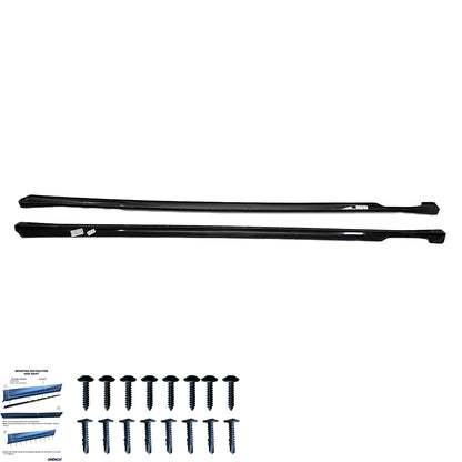 Seitenschweller Hochglanz Schwarz passend für BMW 4er G26 Grand Coupe M-Pack / M440i / i4 2020+ (2 Stück)