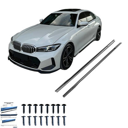 Seitenschweller passend für BMW 3er G20/G21 M-Pack/M340i 2018+ Hochglanz Schwarz