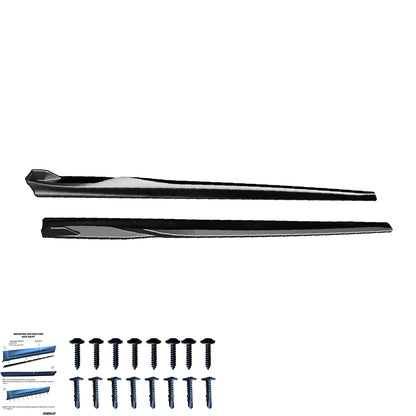Seitenschweller passend für BMW M3 F80 2014-2018 Hochglanz Schwarz