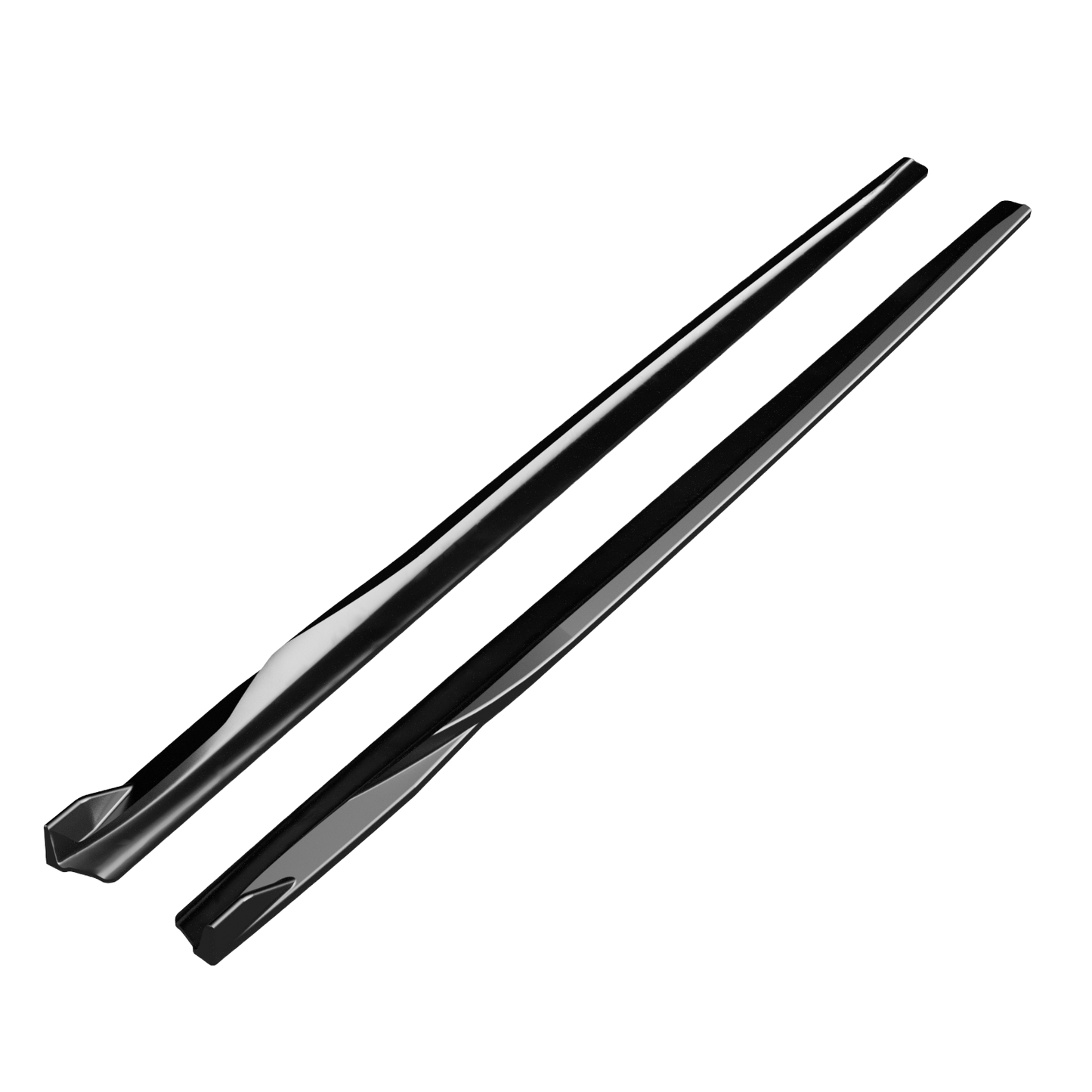 Seitenschweller passend für BMW M3 F80 2014-2018 Hochglanz Schwarz