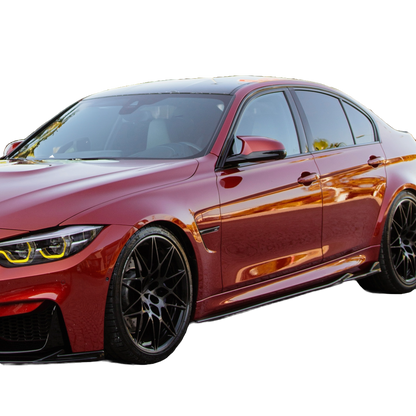 Seitenschweller passend für BMW M3 F80 2014-2018 Hochglanz Schwarz