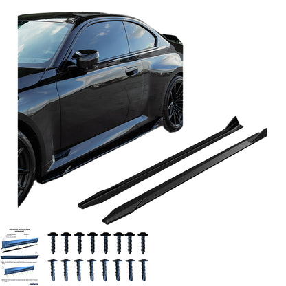 SS10.054 - Seitenschweller passend für BMW M2 G87 2023+ Hochglanz Schwarz
