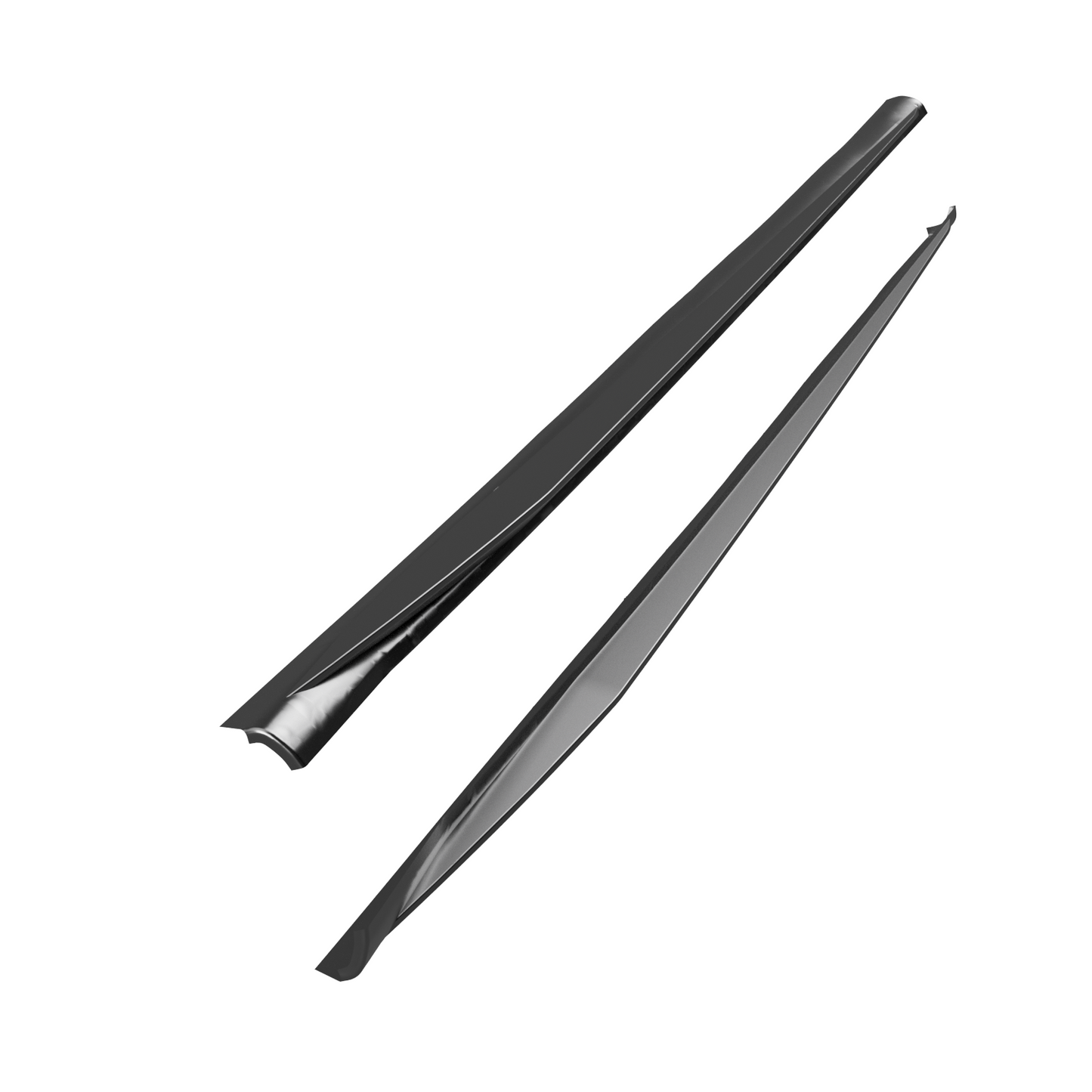 Seitenschweller passend für BMW 4er G22 M-Pack / M440i 2020+ Hochglanz Schwarz