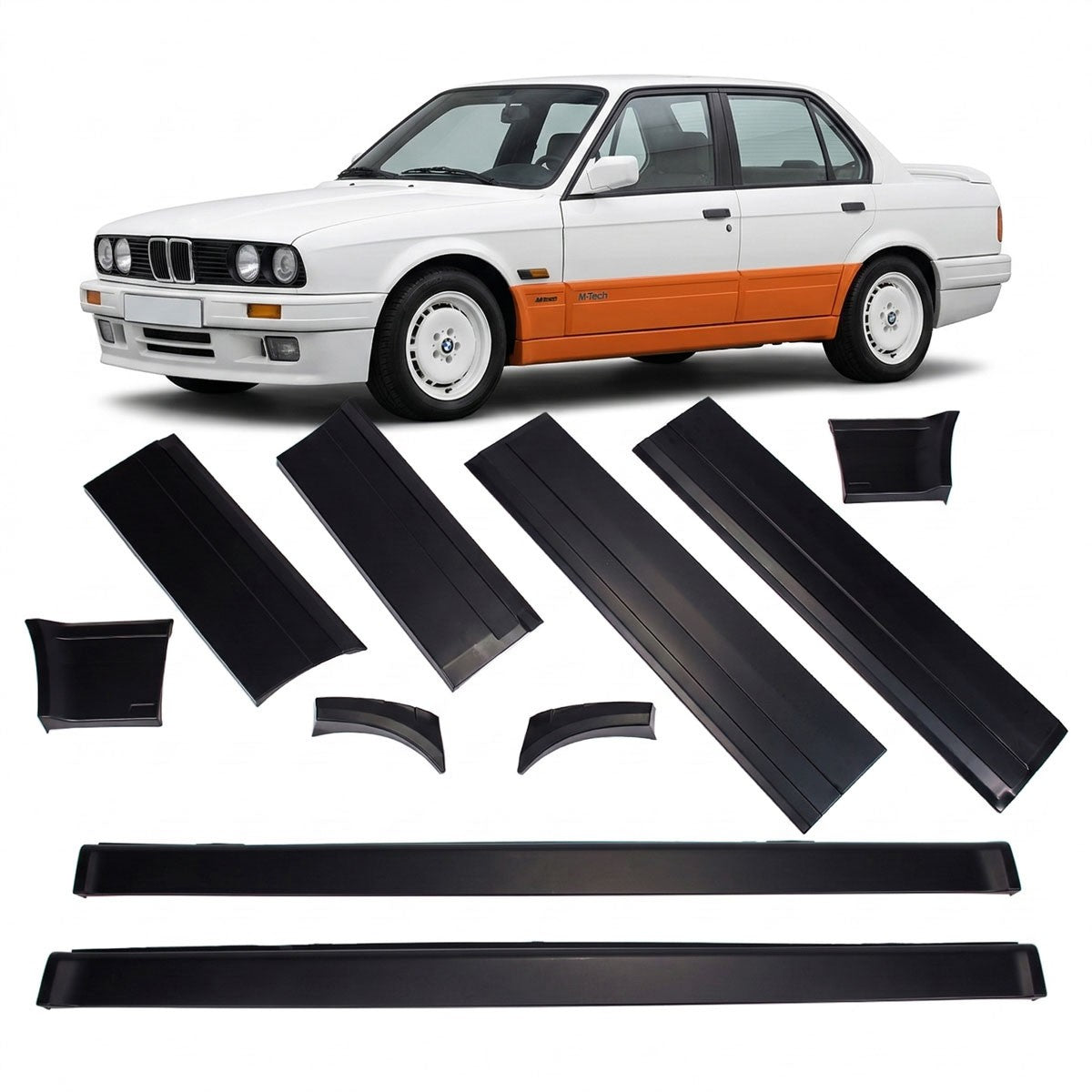 Seitenschweller & Türverkleidungen passend für BMW 3er E30 1985-1994