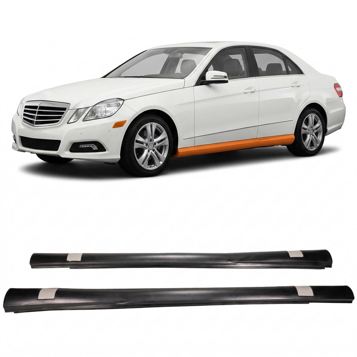 Seitenschweller Set passend für Mercedes E-Klasse W212 Limousine Kombi 2009-2013