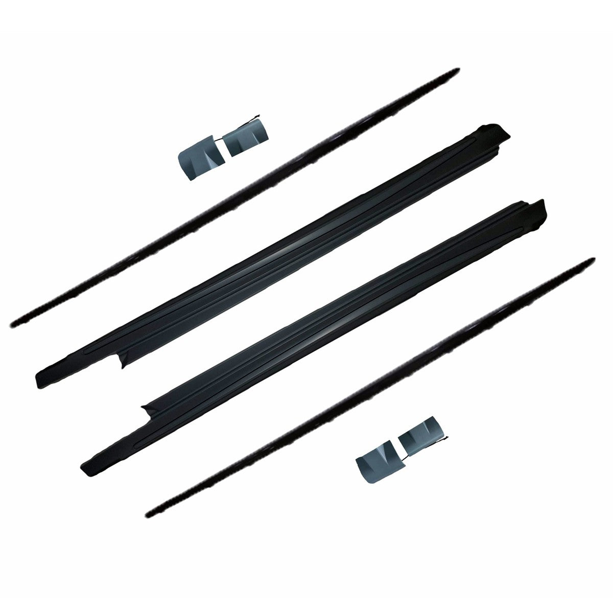 Seitenschweller Set passend für Mercedes C-Klasse W205 Limousine Kombi 2014-2021