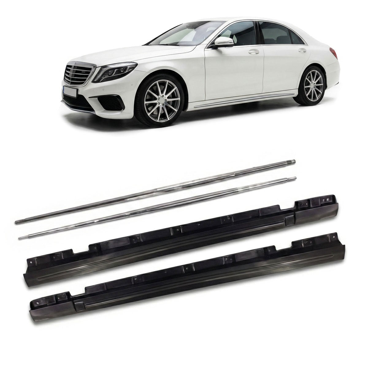 Seitenschweller passend für Mercedes S-Klasse W222 2014-2020