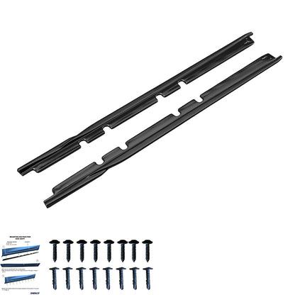 Seitenschweller passend für SEAT Leon Fr Mk4 / CUPRA Leon Mk1 / mmk1 Facelift 2020+ Hochglanz Schwarz