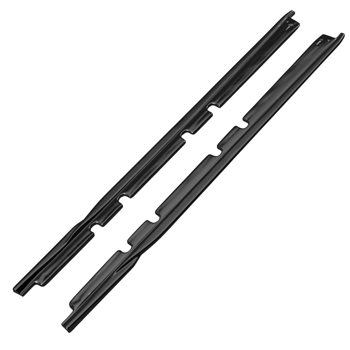 Seitenschweller passend für SEAT Leon Fr Mk4 / CUPRA Leon Mk1 / mmk1 Facelift 2020+ Hochglanz Schwarz