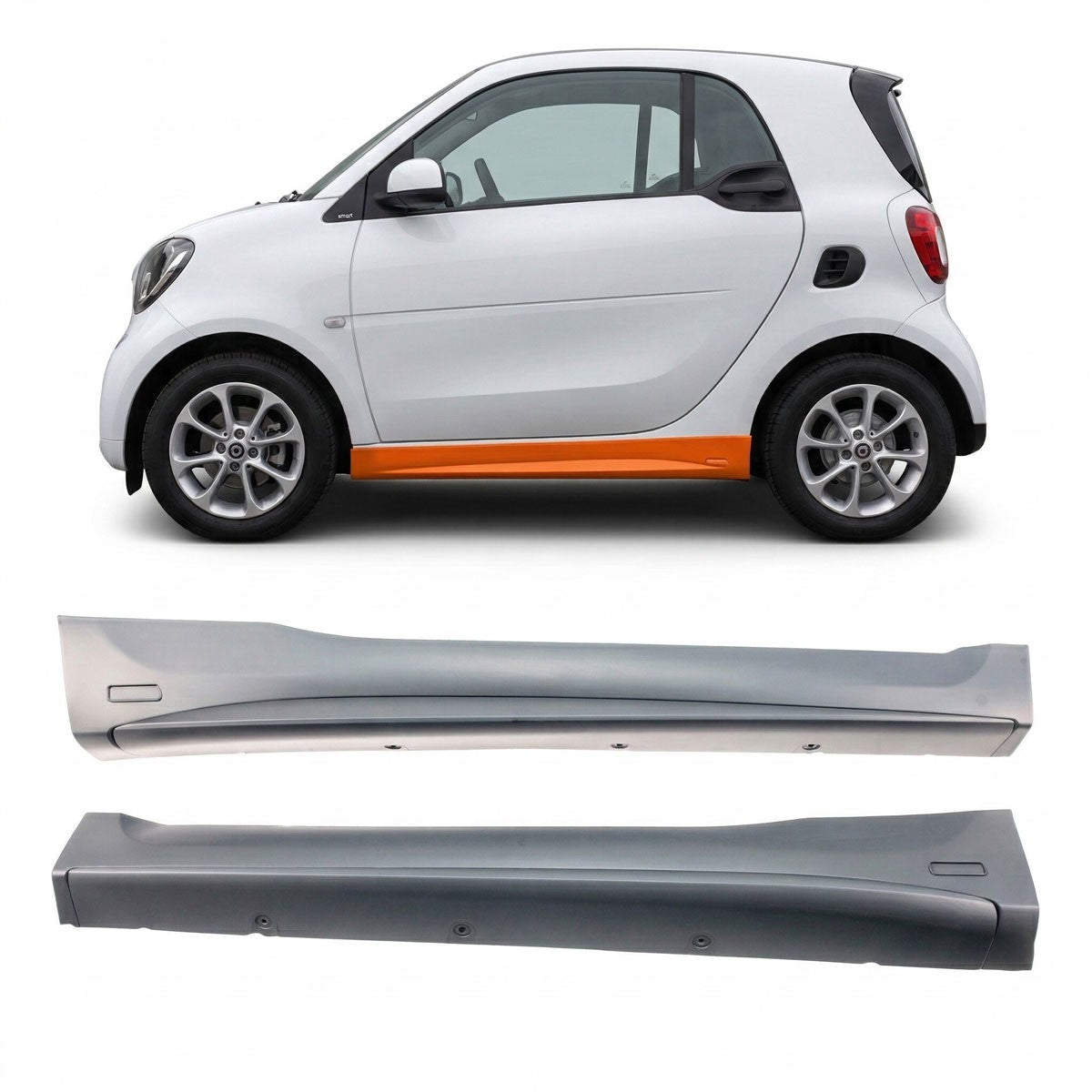Seitenschweller passend für Smart Fortwo 453 Coupé Cabrio 2014-2024