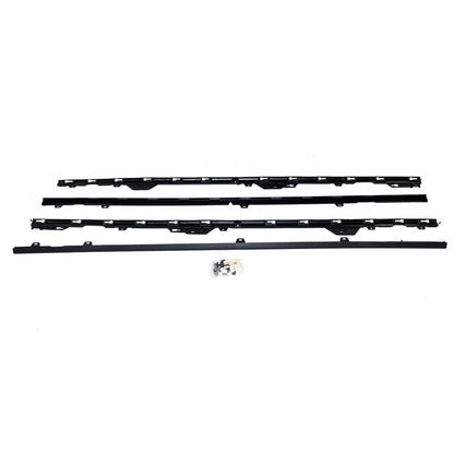 Seitenschweller Set Matt Schwarz passend für VW Golf 7 2013-2021