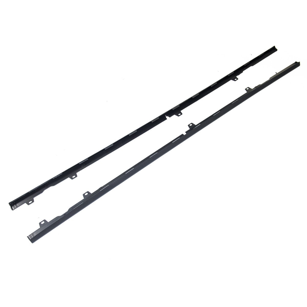 Seitenschweller Set Matt Schwarz passend für VW Golf 7 2013-2021