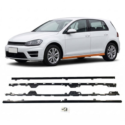 Seitenschweller Set Hochglanz Schwarz passend für VW Golf 7 2013-2021