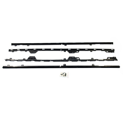 Seitenschweller Set Hochglanz Schwarz passend für VW Golf 7 2013-2021