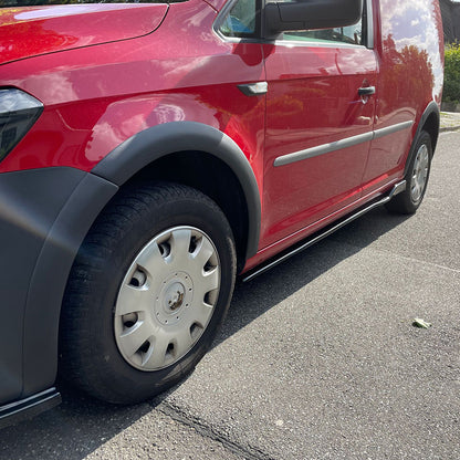 Seitenschweller Hochglanz Schwarz passend für VW Caddy MK4 2015-2020