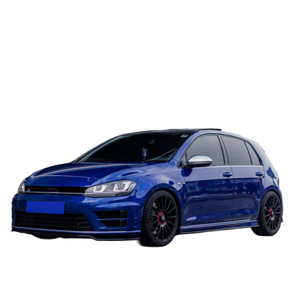 Seitenschweller Hochglanz Schwarz passend für VW Golf MK 7 R 2013-2016