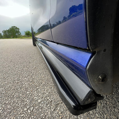 Seitenschweller Hochglanz Schwarz passend für VW Golf MK 7.5 R 2017-2020