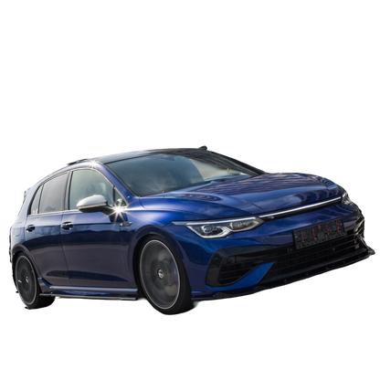 Seitenschweller passend für VW Golf R MK 8 2020+ Hochglanz Schwarz