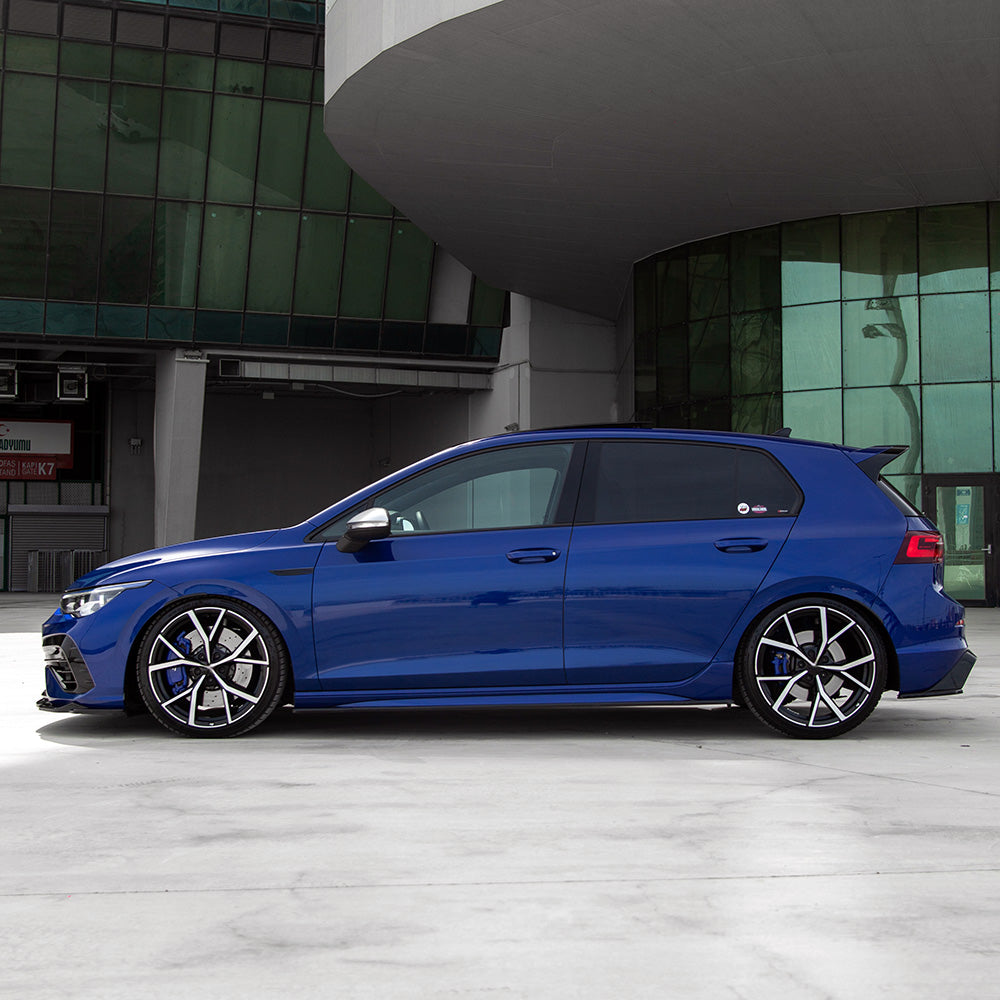 Seitenschweller passend für VW Golf R MK 8 2020+ Hochglanz Schwarz
