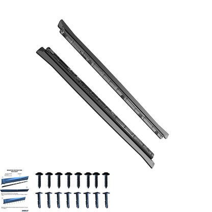 Seitenschweller Hochglanz Schwarz passend für VW Tiguan MK 2 R-Line 2015-2020