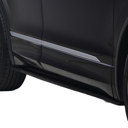 Seitenschweller Hochglanz Schwarz passend für VW Tiguan MK 2 R-Line 2015-2020