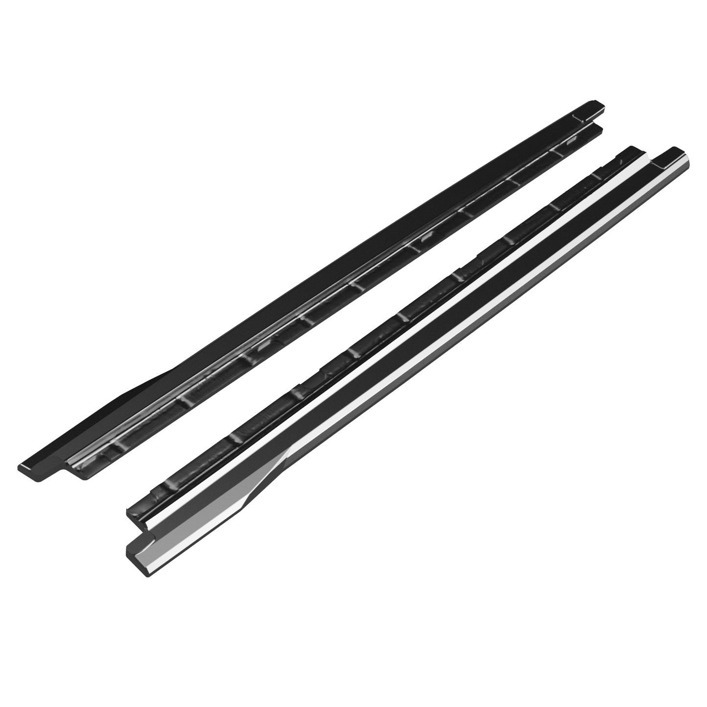 Seitenschweller passend für VW Volkswagen Tayron Standard/R-Line Mk1 2025+ Hochglanz Schwarz