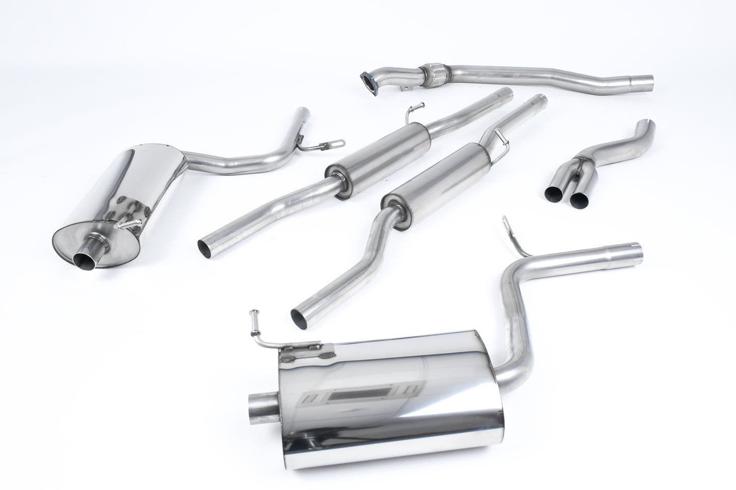 Milltek Sport Auspuffanlage passend für Audi A4 2.0 B7 quattro & DTM