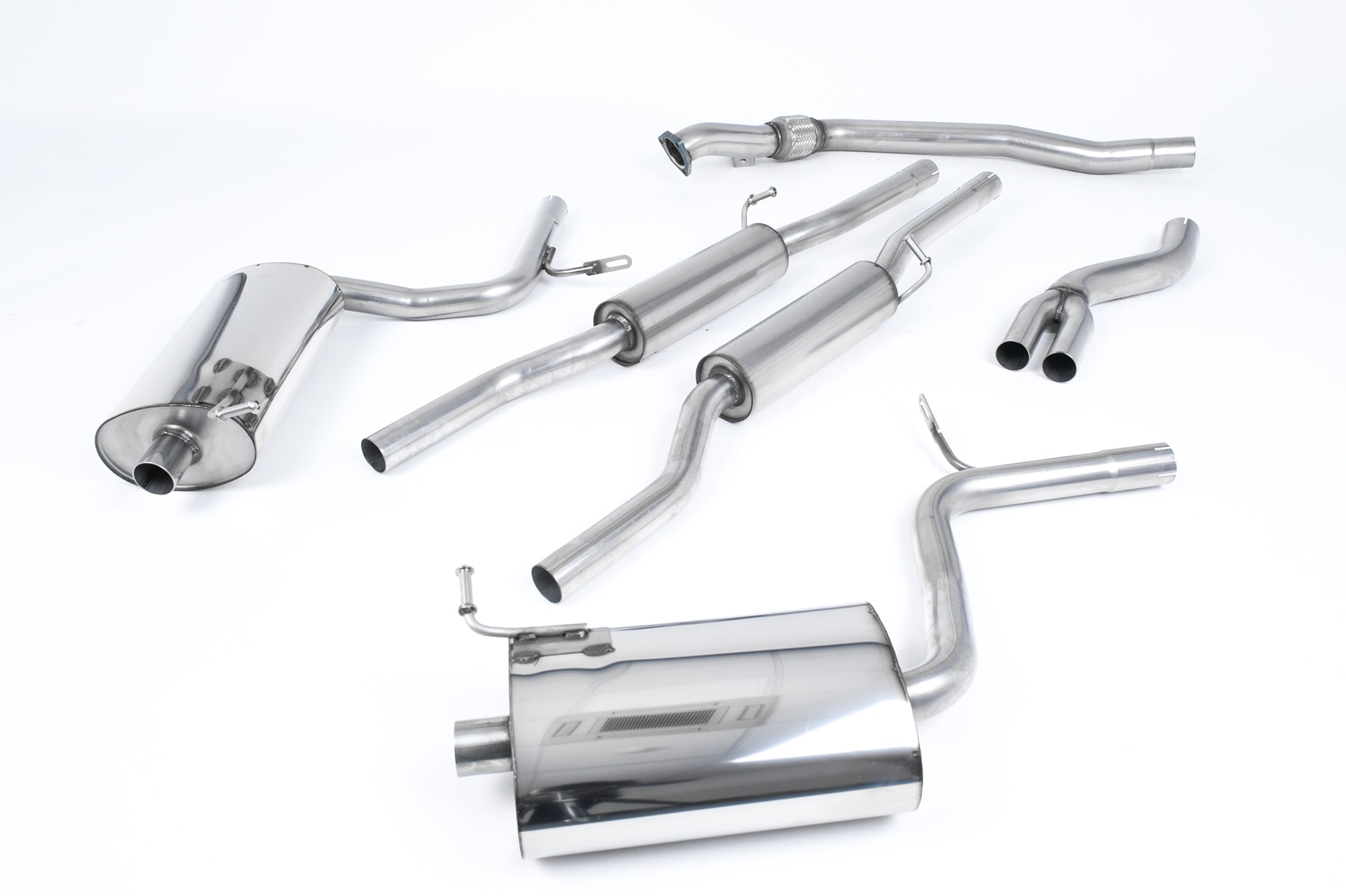 Milltek Sport Auspuffanlage passend für Audi A4 2.0 B7 quattro & DTM