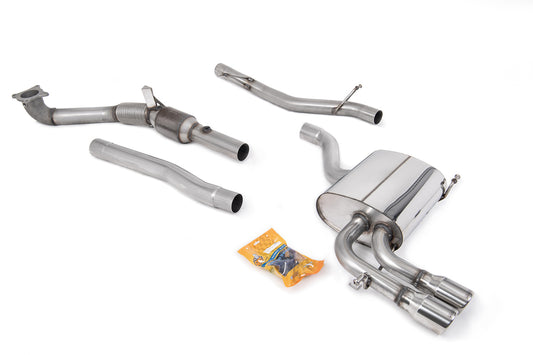 Milltek Sport Auspuffanlage passend für Audi A3 8P Sportback 2.0 quattro non-resonated