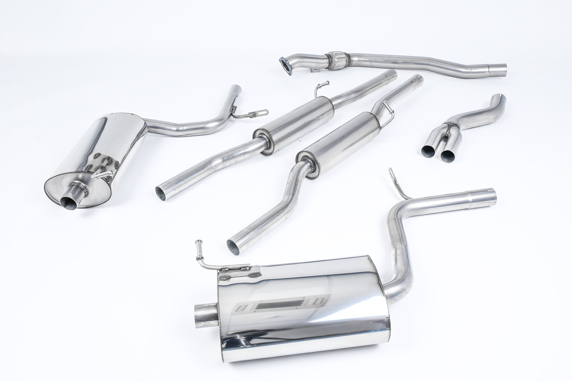 Milltek Sport Auspuffanlage passend für Audi A4 1.8T B6 quattro Cabriolet & Saloon Avant