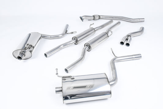 Milltek Sport Auspuffanlage passend für Audi A4 1.8T B6 quattro Cabriolet & Saloon Avant