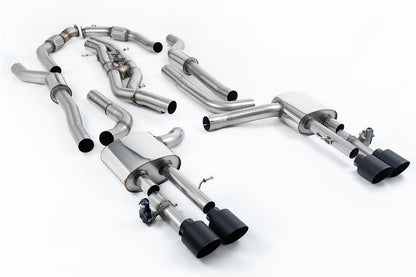 Milltek Sport Auspuffanlage passend für Audi S8 D5 4.0 TFSI V8 Saloon / Sedan - Long Wheel Base (Non OPF/GPF US/ROW Models)