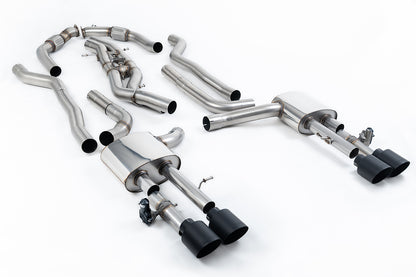 Milltek Sport Auspuffanlage passend für Audi S8 D5 4.0 TFSI V8 Saloon / Sedan - Long Wheel Base (Non OPF/GPF US/ROW Models)