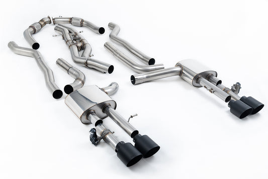 Milltek Sport Auspuffanlage passend für Audi S8 D5 4.0 TFSI V8 Saloon / Sedan - Long Wheel Base (Non OPF/GPF US/ROW Models)