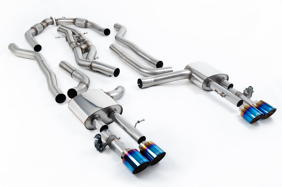 Milltek Sport Auspuffanlage passend für Audi S8 D5 4.0 TFSI V8 Saloon / Sedan - Long Wheel Base (Non OPF/GPF US/ROW Models)