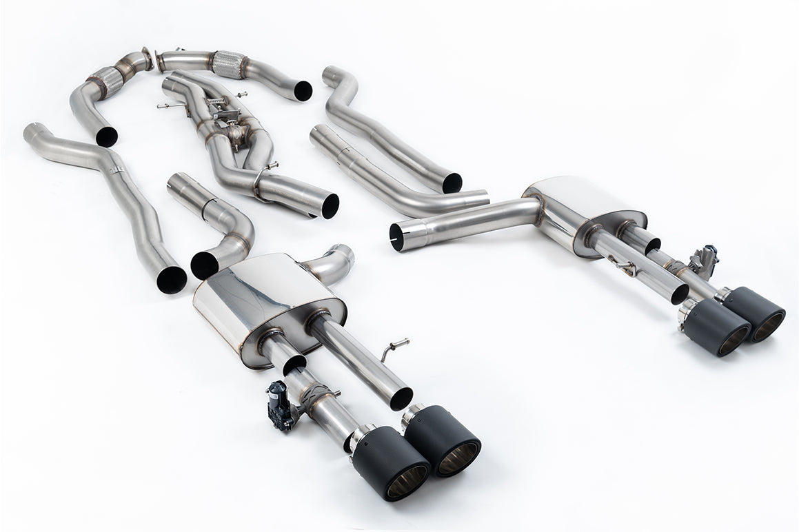 Milltek Sport Auspuffanlage passend für Audi S8 D5 4.0 TFSI V8 Saloon / Sedan - Long Wheel Base (Non OPF/GPF US/ROW Models)