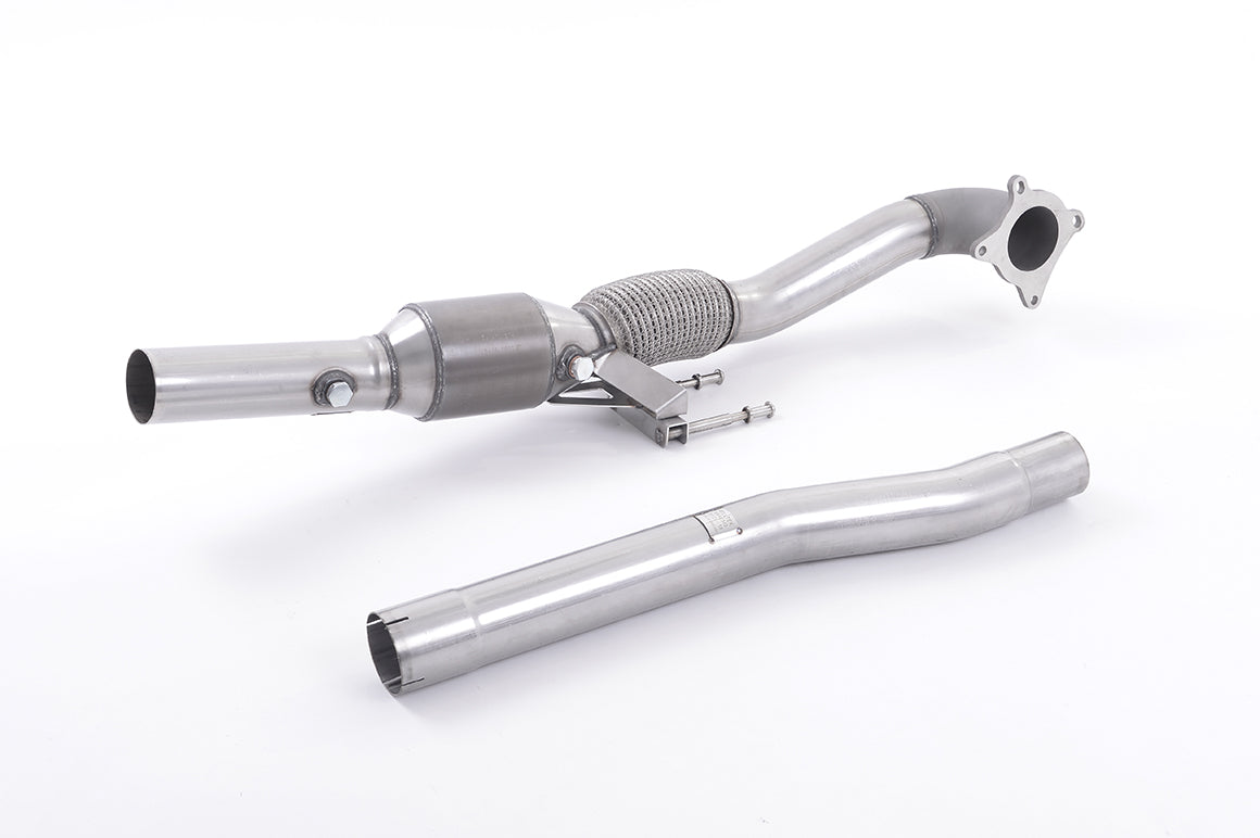 Milltek Sport Downpipe passend für Audi A3 2.0 T quattro Sportback & Skoda Octavia vRS 2.0 & VW Jetta Mk5 GLI & Scirocco G...