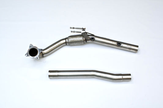 Milltek Sport Downpipe (ohne Kat) passend für Audi A3 1.8 TSI 2WD & S3 2.0 T quattro Sportback & Skoda Octavia vRS 2.0 & V...