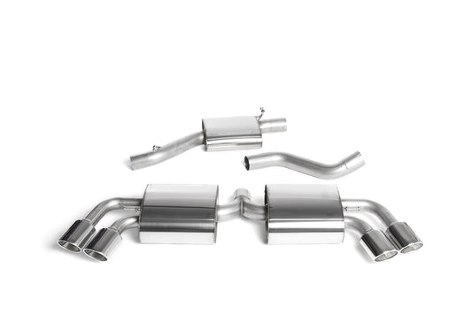 Milltek Sport Auspuffanlage passend für Audi TT Mk2 TTS quattro